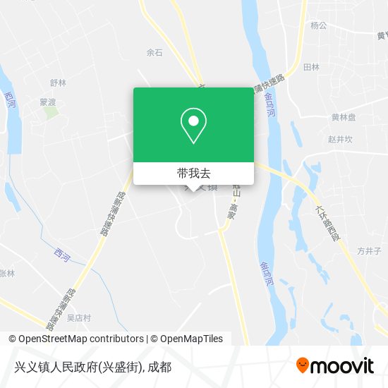 兴义镇人民政府(兴盛街)地图