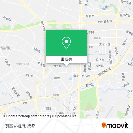 朗基香樾府地图