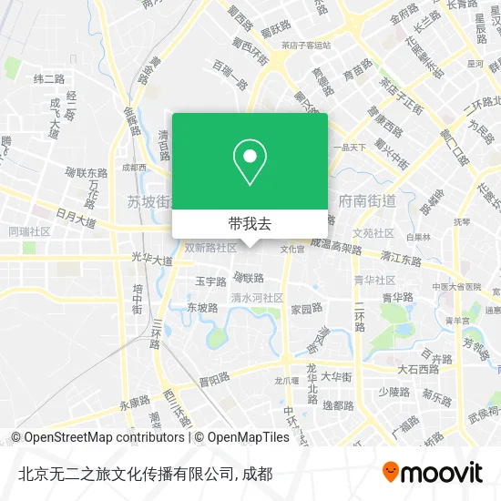 北京无二之旅文化传播有限公司地图