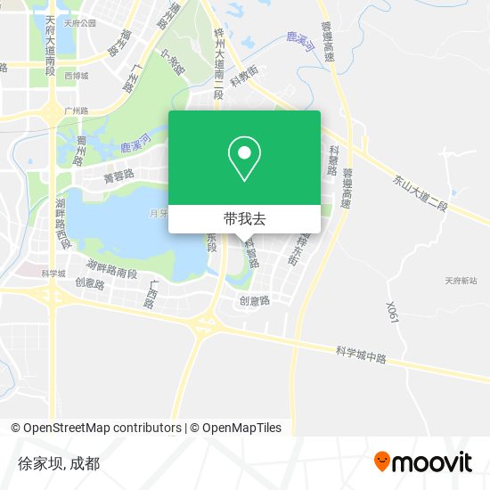 徐家坝地图