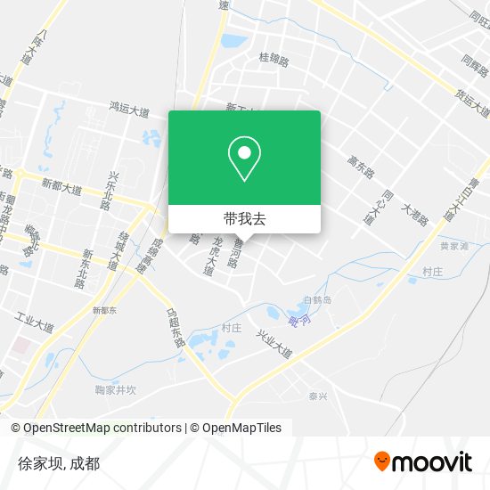 徐家坝地图