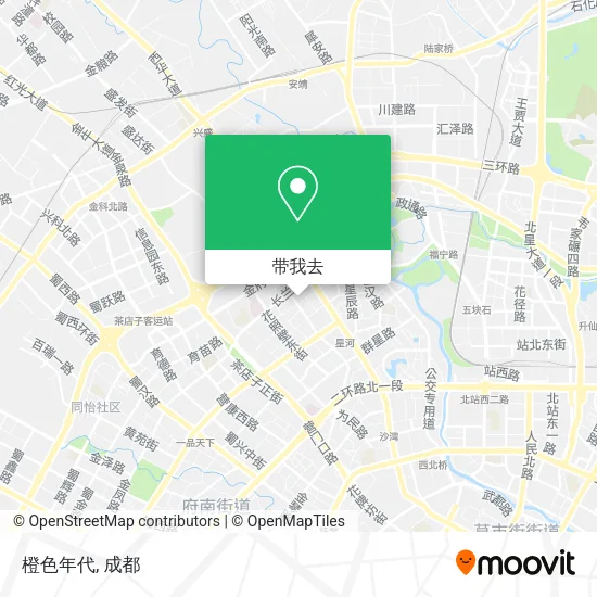 橙色年代地图
