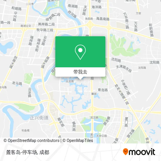 麓客岛-停车场地图