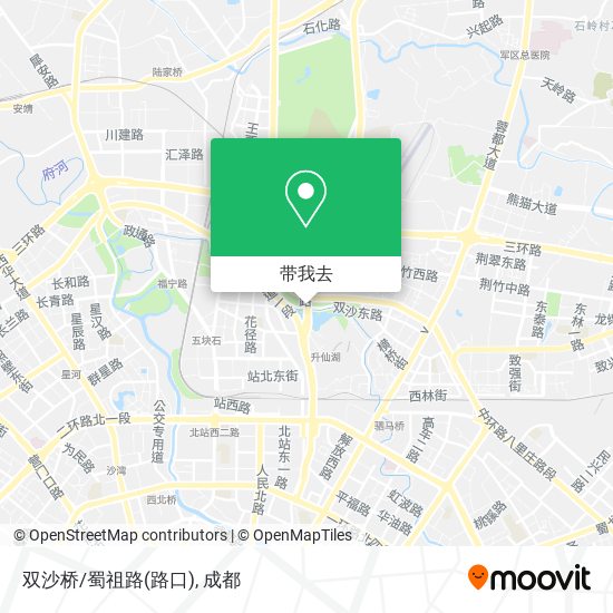 双沙桥/蜀祖路(路口)地图