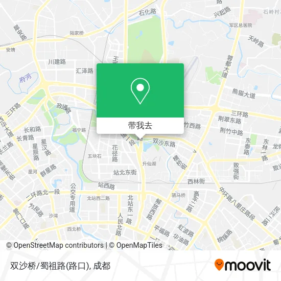 双沙桥/蜀祖路(路口)地图