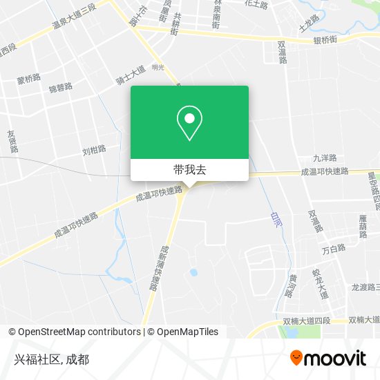 兴福社区地图