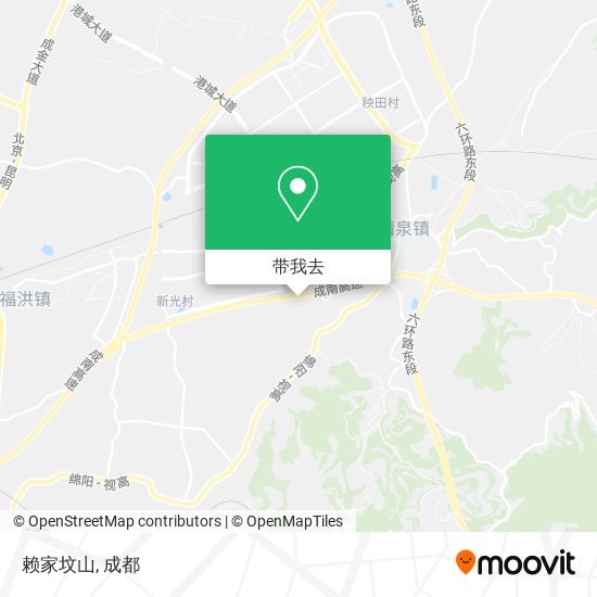 赖家坟山地图
