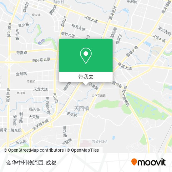 金华中州物流园地图