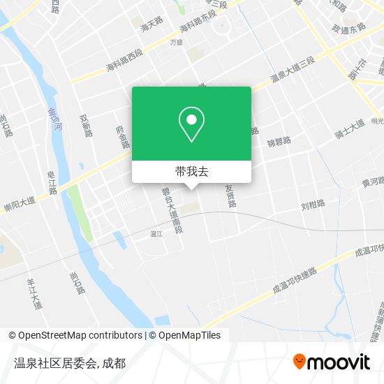 温泉社区居委会地图