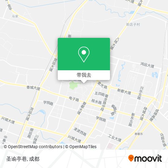 圣谕亭巷地图