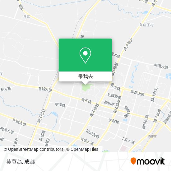 芙蓉岛地图
