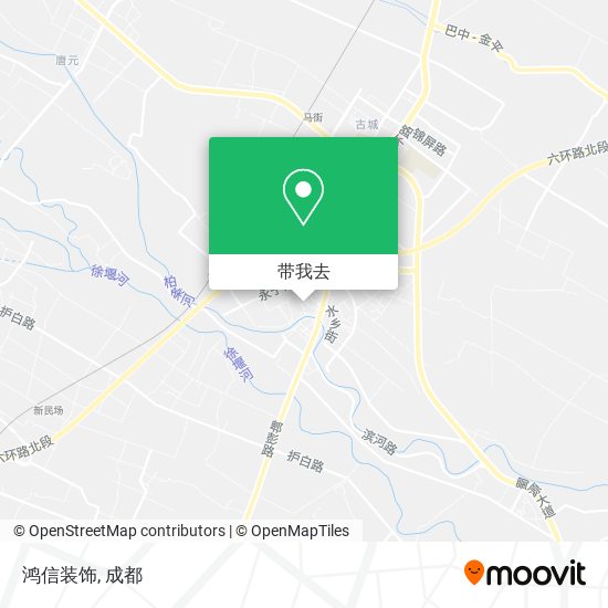 鸿信装饰地图