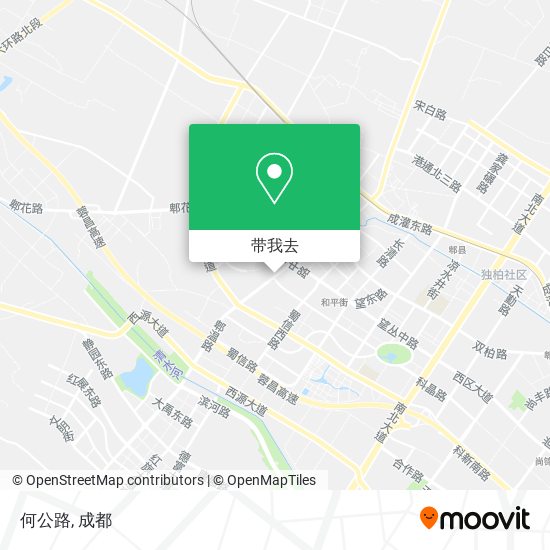何公路地图