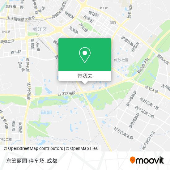 东篱丽园-停车场地图