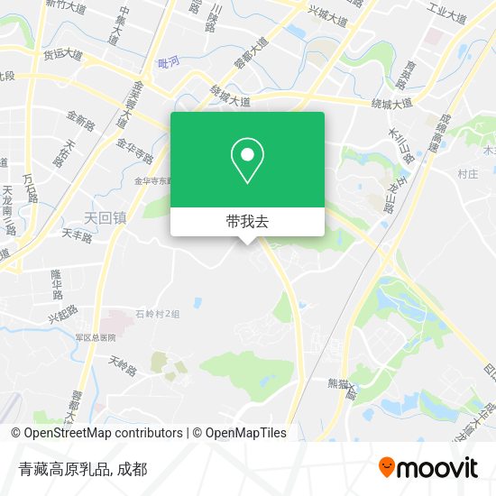 青藏高原乳品地图