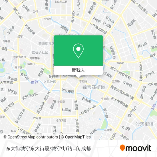 东大街城守东大街段/城守街(路口)地图