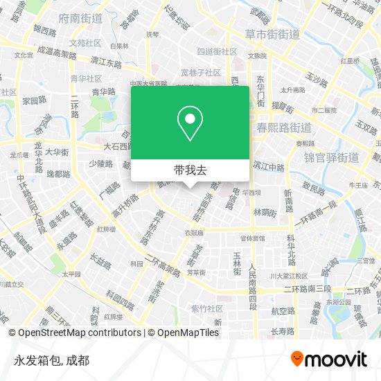 永发箱包地图