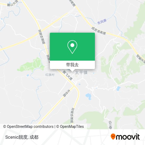 Scenic靓度地图