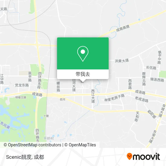 Scenic靓度地图