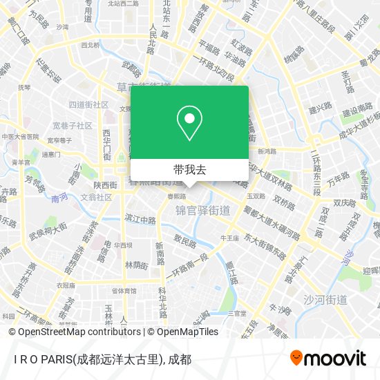 I R O PARIS(成都远洋太古里)地图