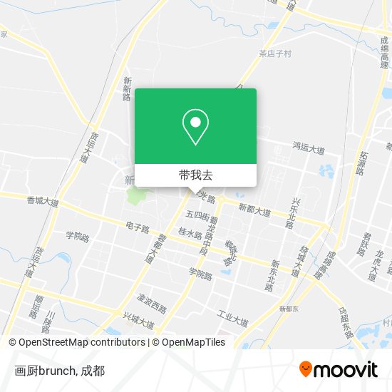 画厨brunch地图
