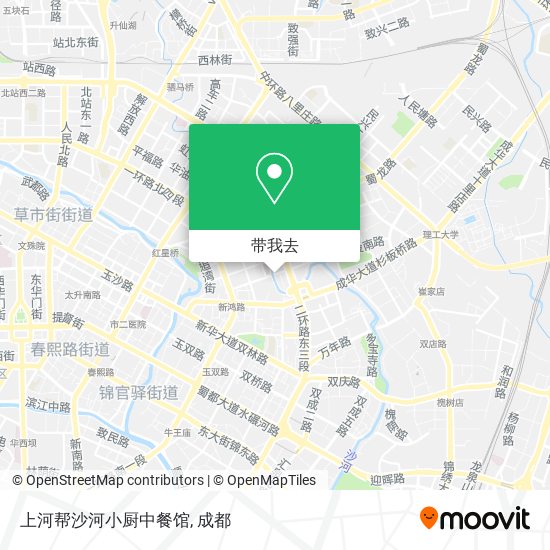 上河帮沙河小厨中餐馆地图