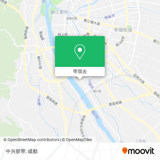 中兴胶带地图