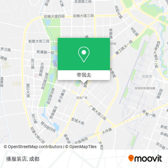 播服装店地图