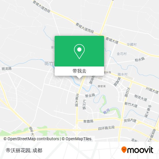 帝沃丽花园地图