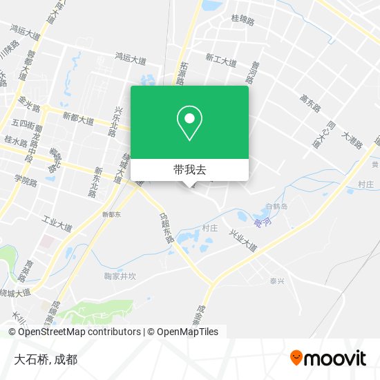 大石桥地图