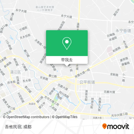 吾攸民宿地图