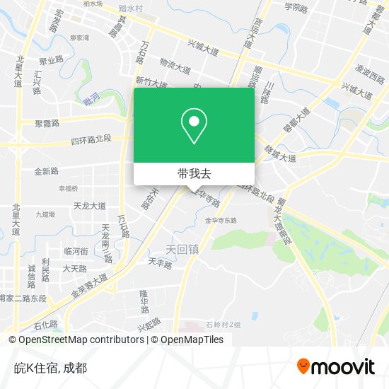皖K住宿地图