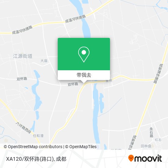 XA120/双怀路(路口)地图
