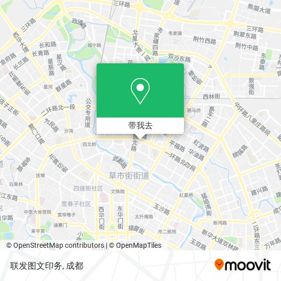 联发图文印务地图
