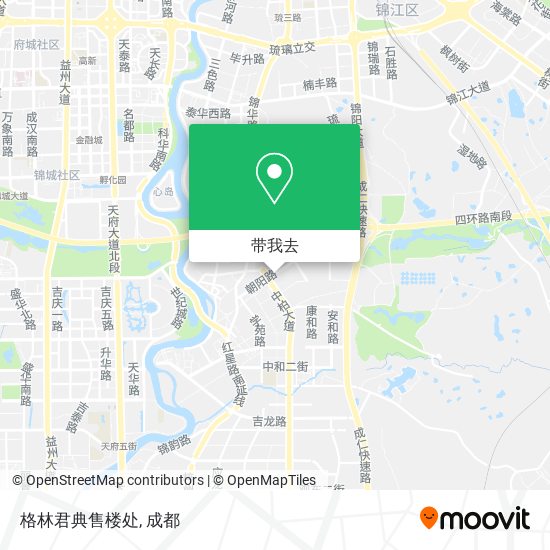 格林君典售楼处地图