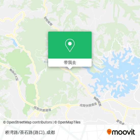 桥湾路/茶石路(路口)地图