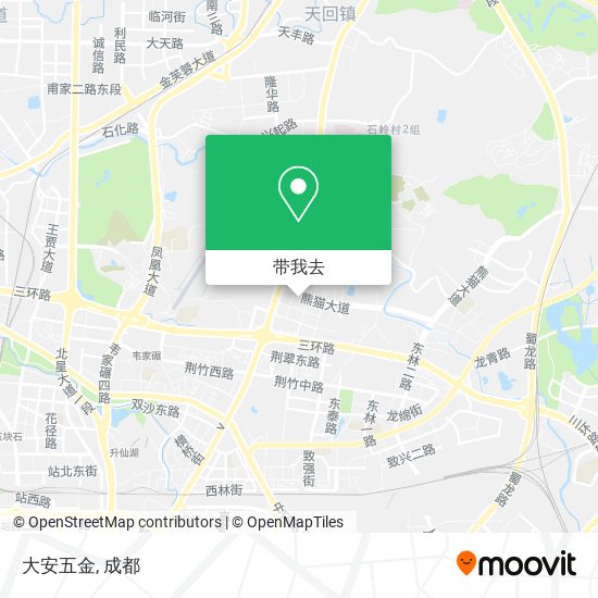 大安五金地图