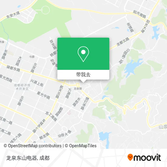 龙泉东山电器地图