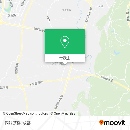 四妹茶楼地图