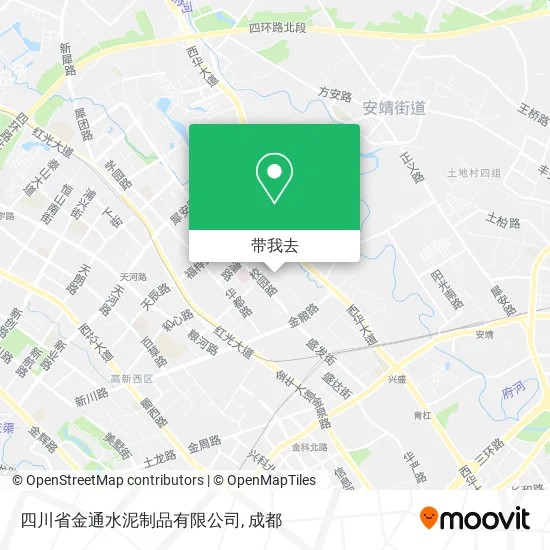四川省金通水泥制品有限公司地图
