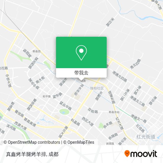真鑫烤羊腿烤羊排地图