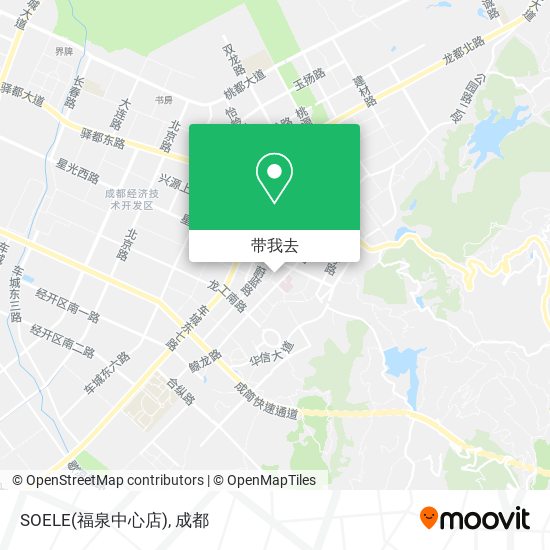 SOELE(福泉中心店)地图