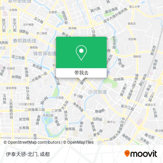 伊泰天骄-北门地图
