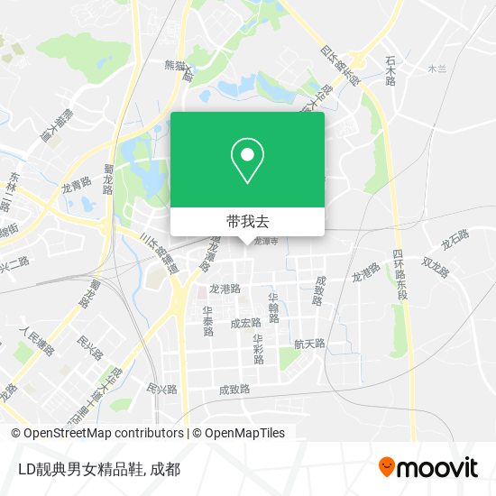 LD靓典男女精品鞋地图