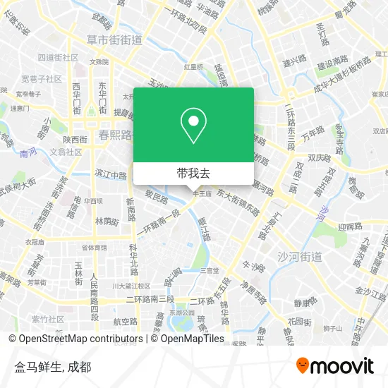盒马鲜生地图