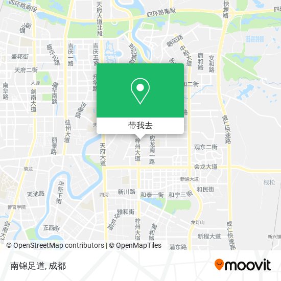 南锦足道地图