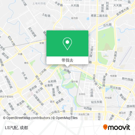 LS汽配地图