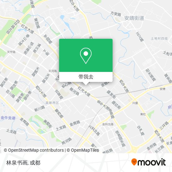 林泉书画地图