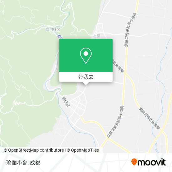 瑜伽小舍地图