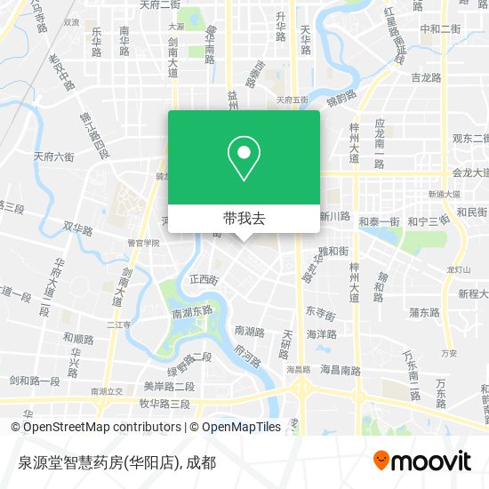 泉源堂智慧药房(华阳店)地图